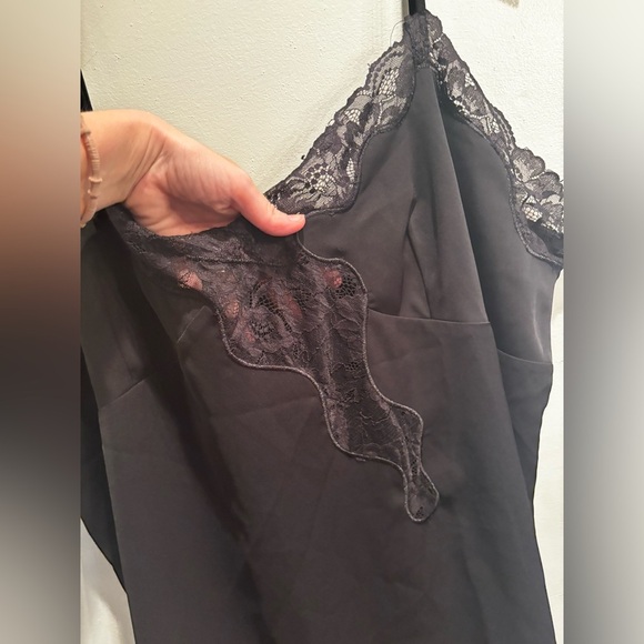 Princess Polly Black Lace Mini Dress slip short vacation fancy lace - Picture 3 of 12